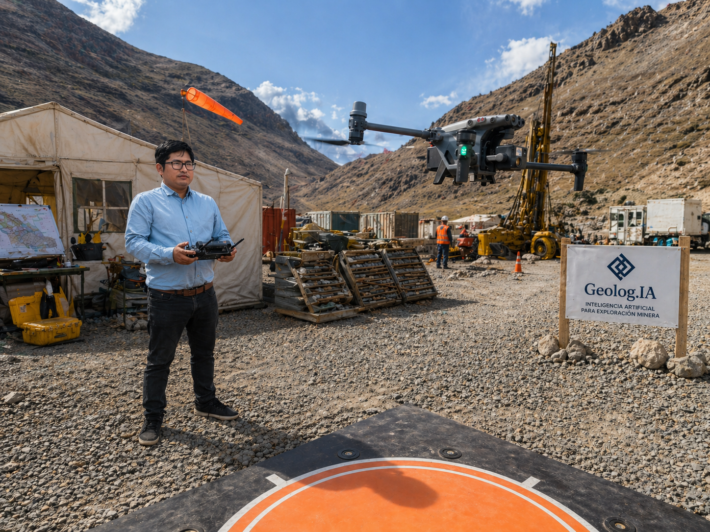 Captura con drones